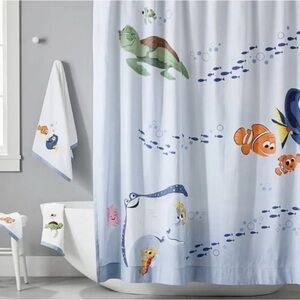 ISO!!! Pottery Barn Finding Nemo Shower Curtain and Towels